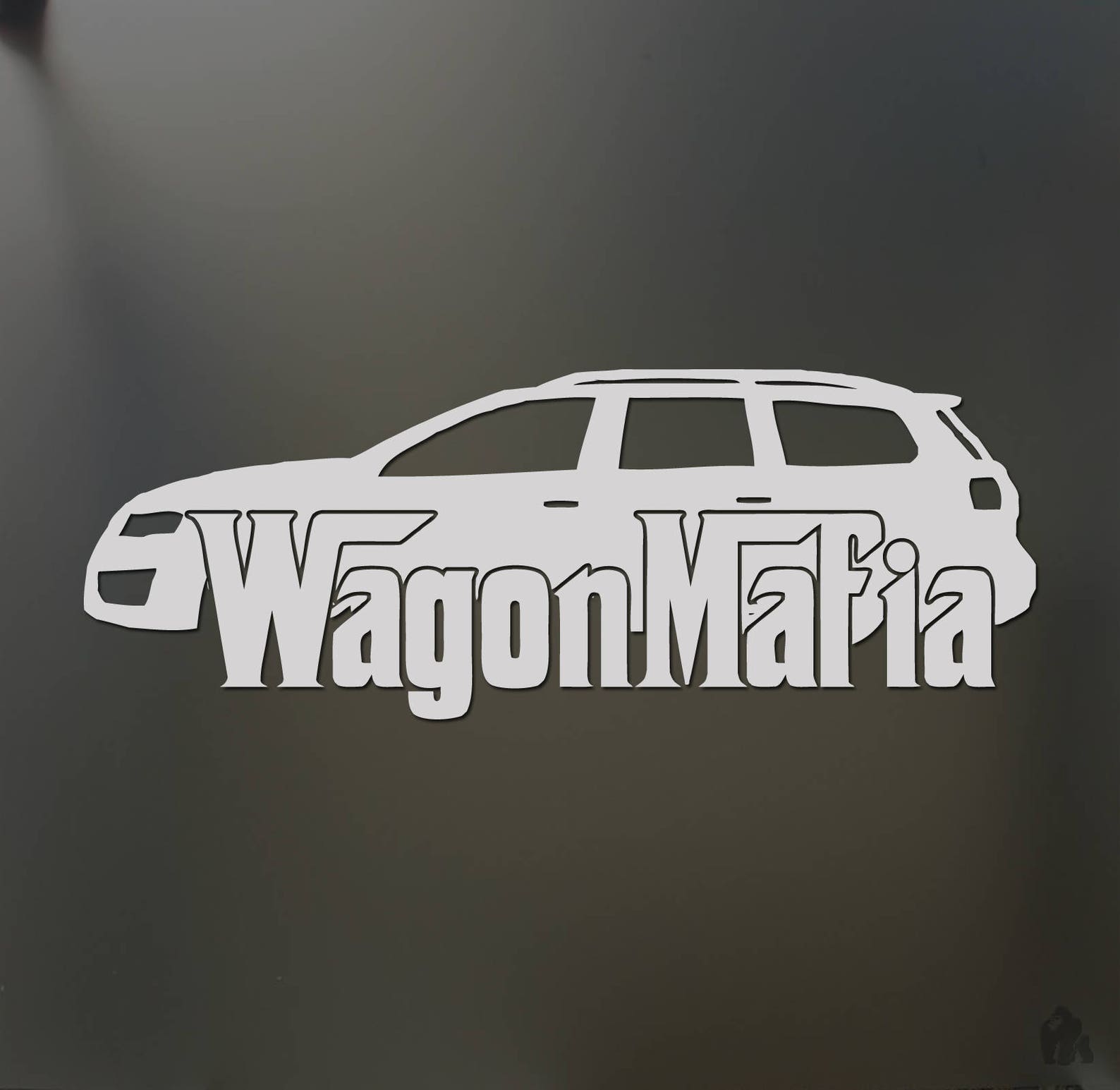 Grocery Getter sticker passat fits on a Volkswagen wagon Funny Etsy
