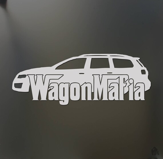 Adesivo decorativo WAGON MAFIA JDM