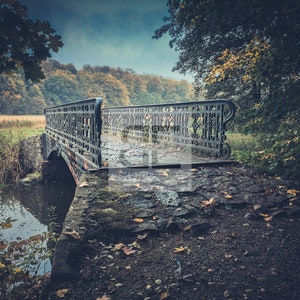 bridge over a stream