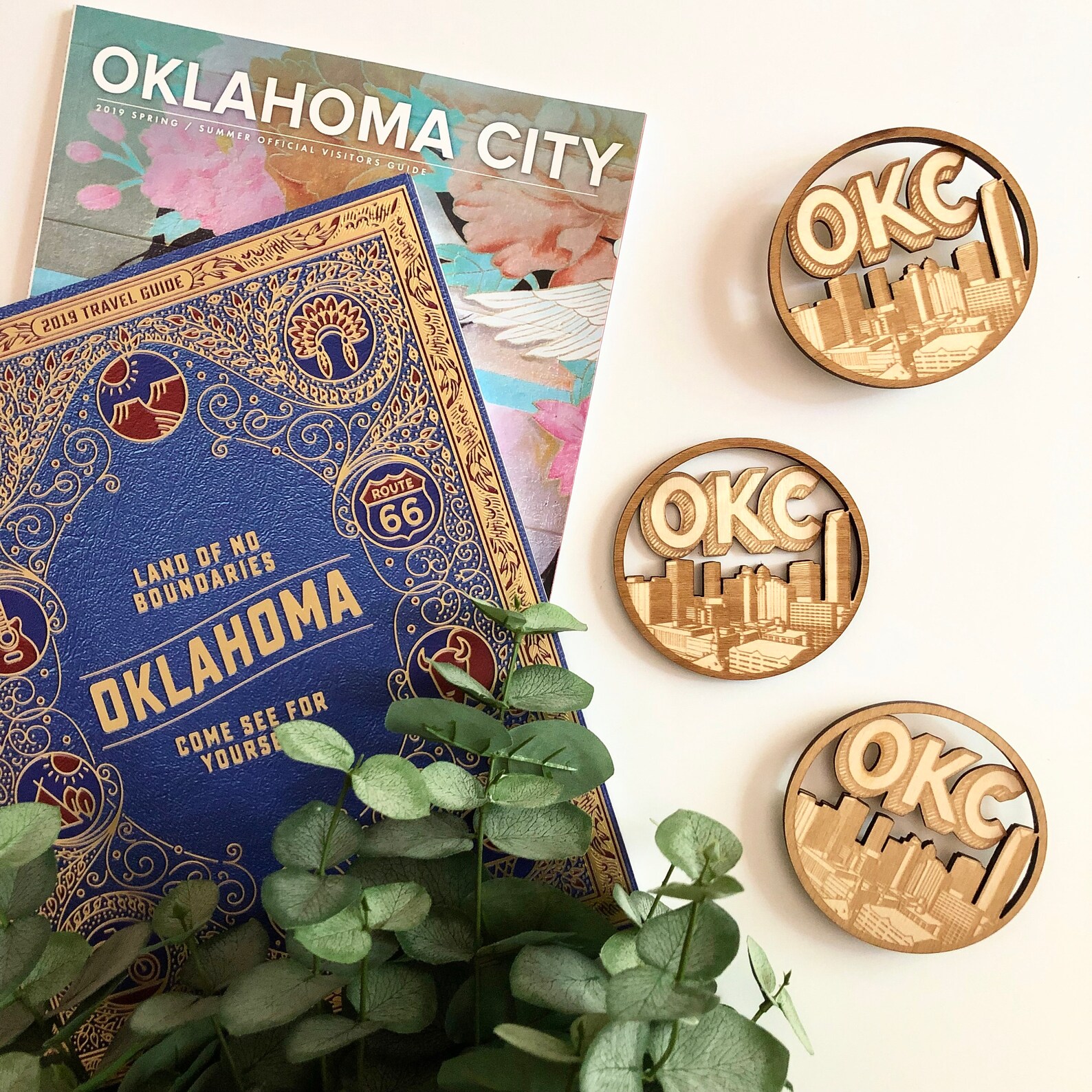 Oklahoma City Souvenir or Ornament OKC Skyline Keep Etsy