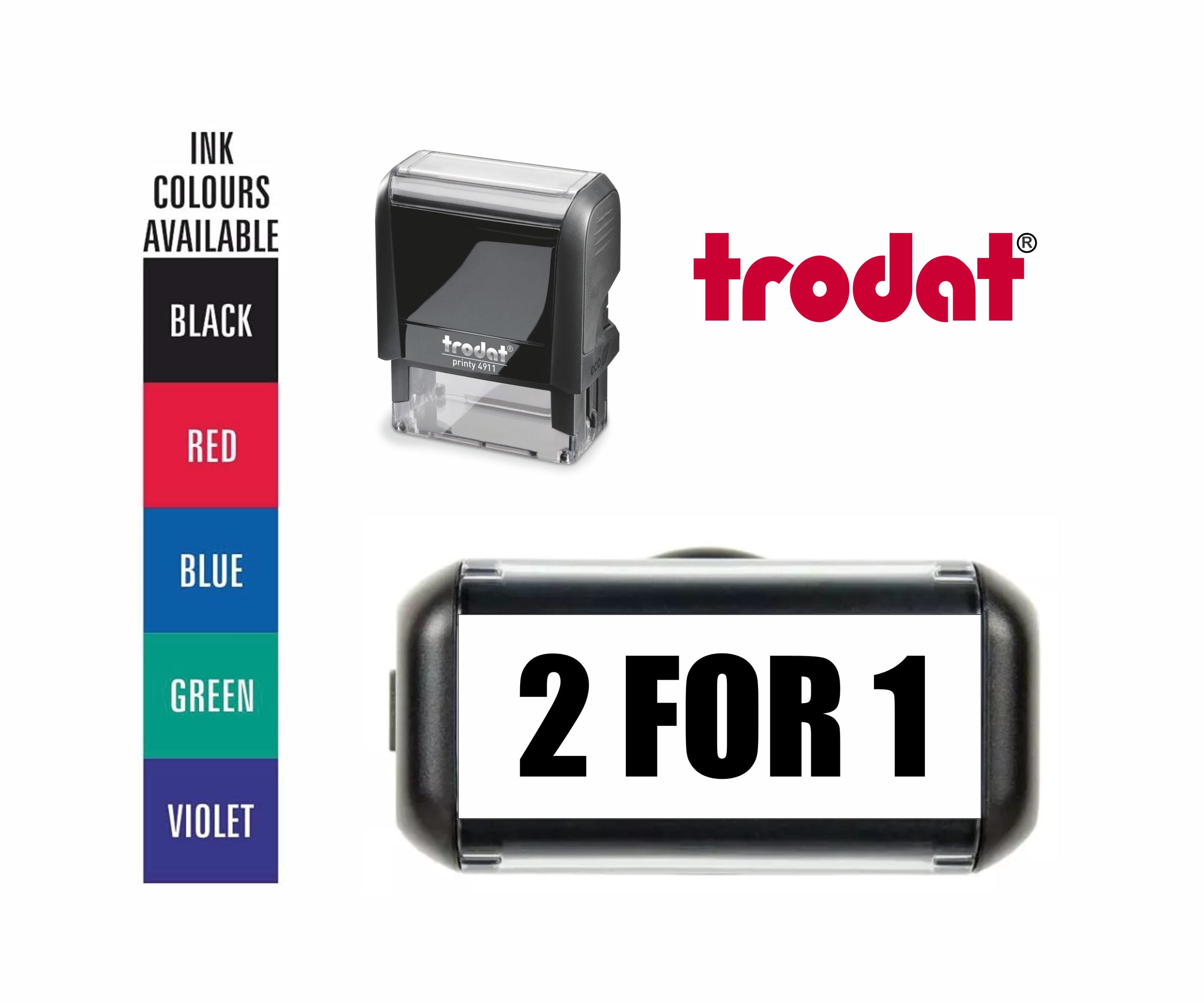 Self-inking Promotion Declined - Office Rejection Stamp For Document ...