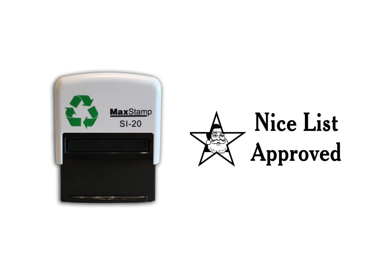 Nice List Approved Stamp - Etsy UK