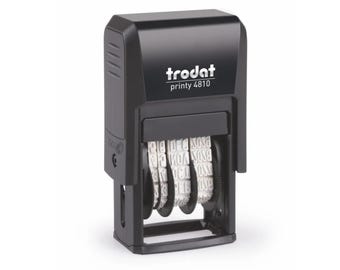 Trodat 4810, 3mm Self Inking Line Date Stamp