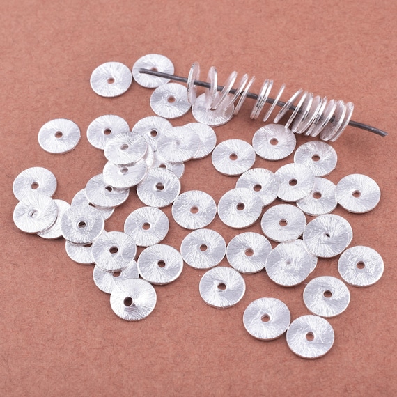 Sterling silver hotsell spacers jewelry making