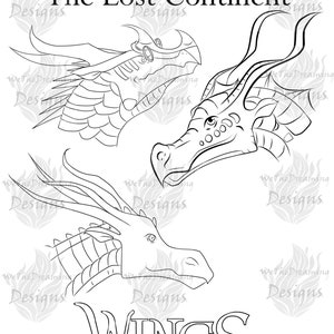 Wings Of Fire Dragonets Of Destiny Printable Coloring Page Etsy