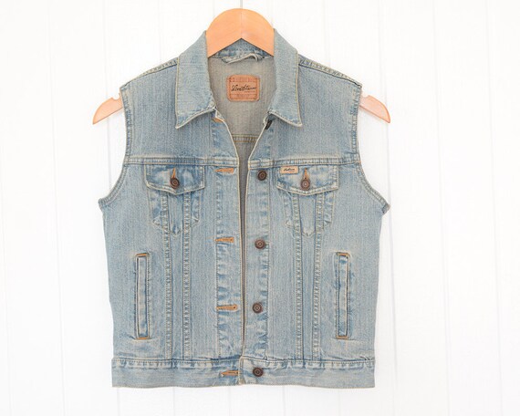 vintage levis denim vest