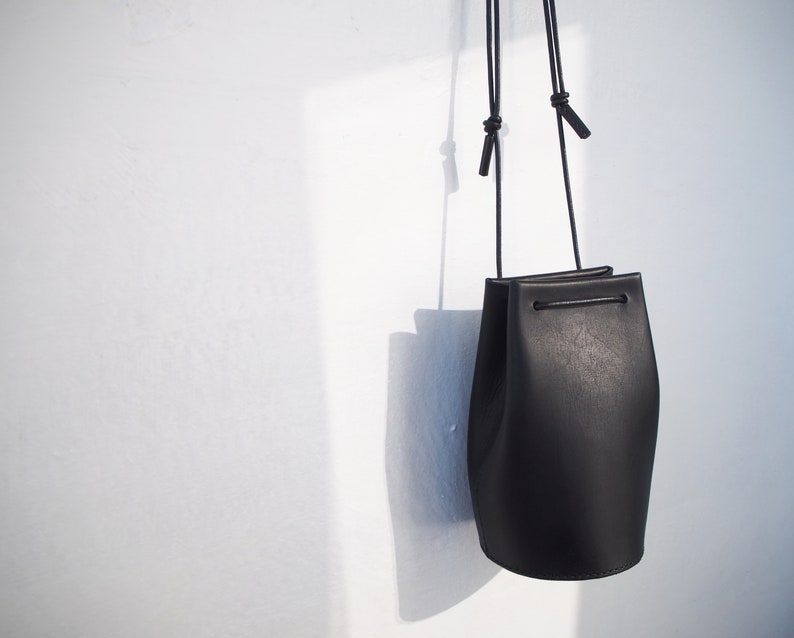 Mini Bucket Bag - Black 