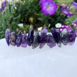 Amethyst Crystal - Barrette
