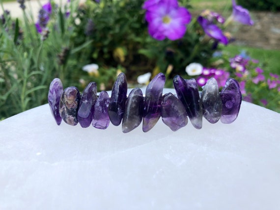 Amethyst Crystal - Barrette - Etsy display picture 3
