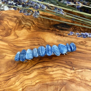 Kyanite Crystal Stone barrette