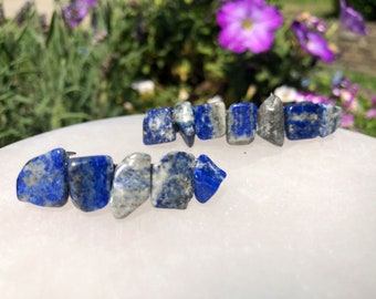 Lapis Lazuli Crystal barrette