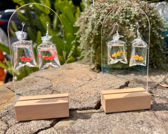 Bags of Fish earrings