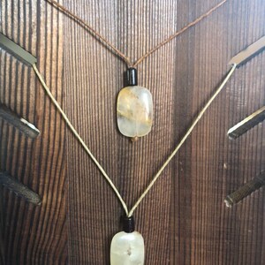 Agate Crystal - Necklace