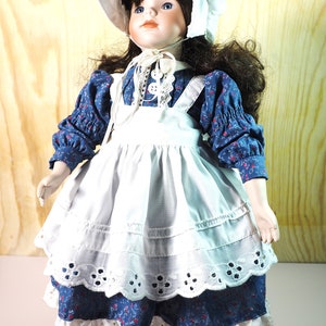 Vintage Sammlerporzellanpuppe. Deutschland.