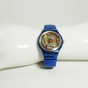 Vintage damklocka SWATCH AG 1992. ETA 2840. Automatisk uppdragning. Schweizisk.