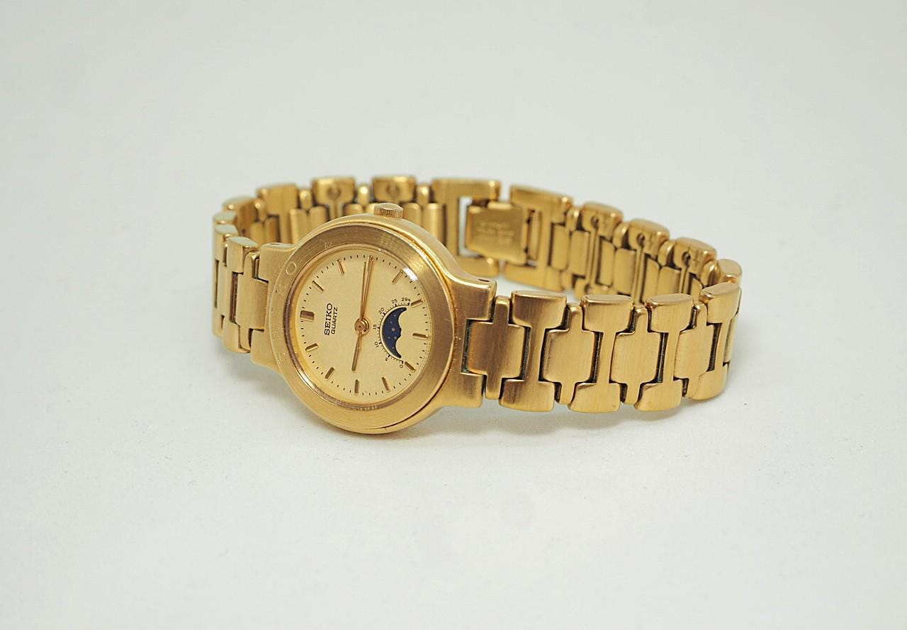 Vintage seiko moon phase - Etsy 日本