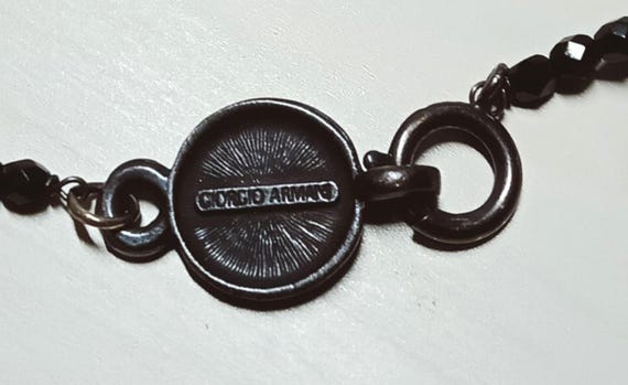 Vintage Designer Rare Necklace GIORGIO ARMANI. 1980s - Etsy