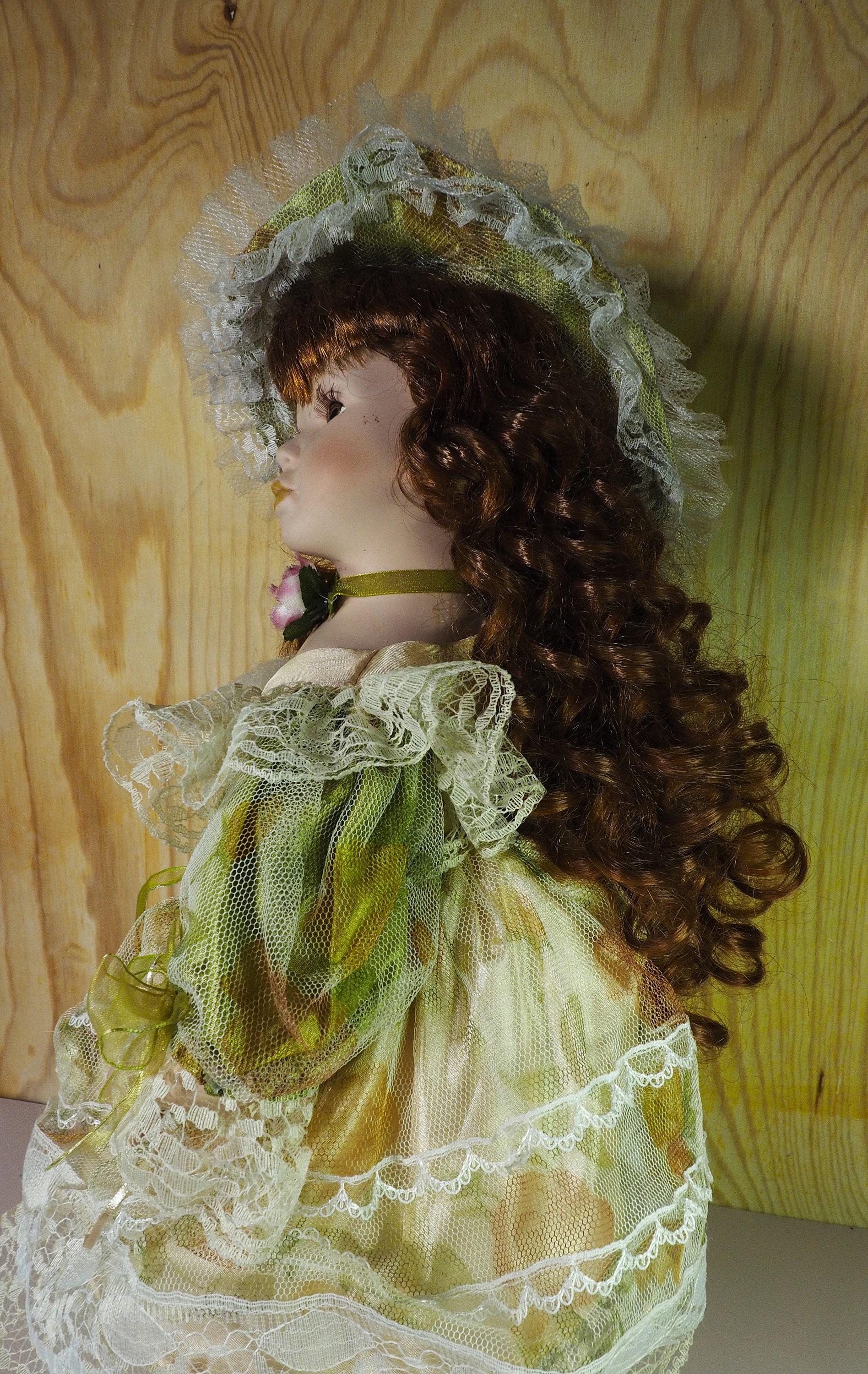 Poupée Petitcollin Vintage Reine Aleonore - Celluloïd 24 Cm - Collection France
