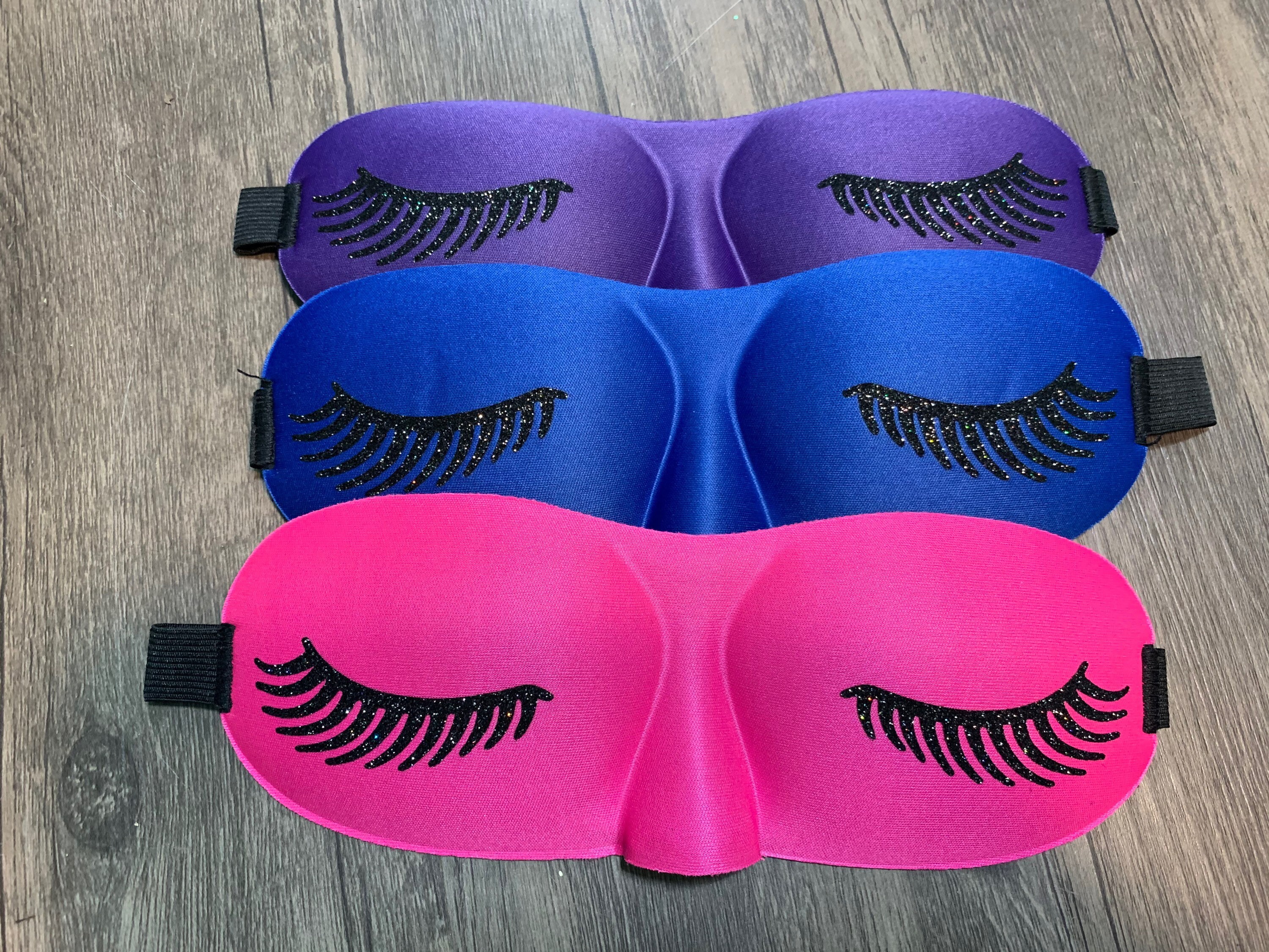 Sleeping eye mask Closed eye Eyelashes Etsy