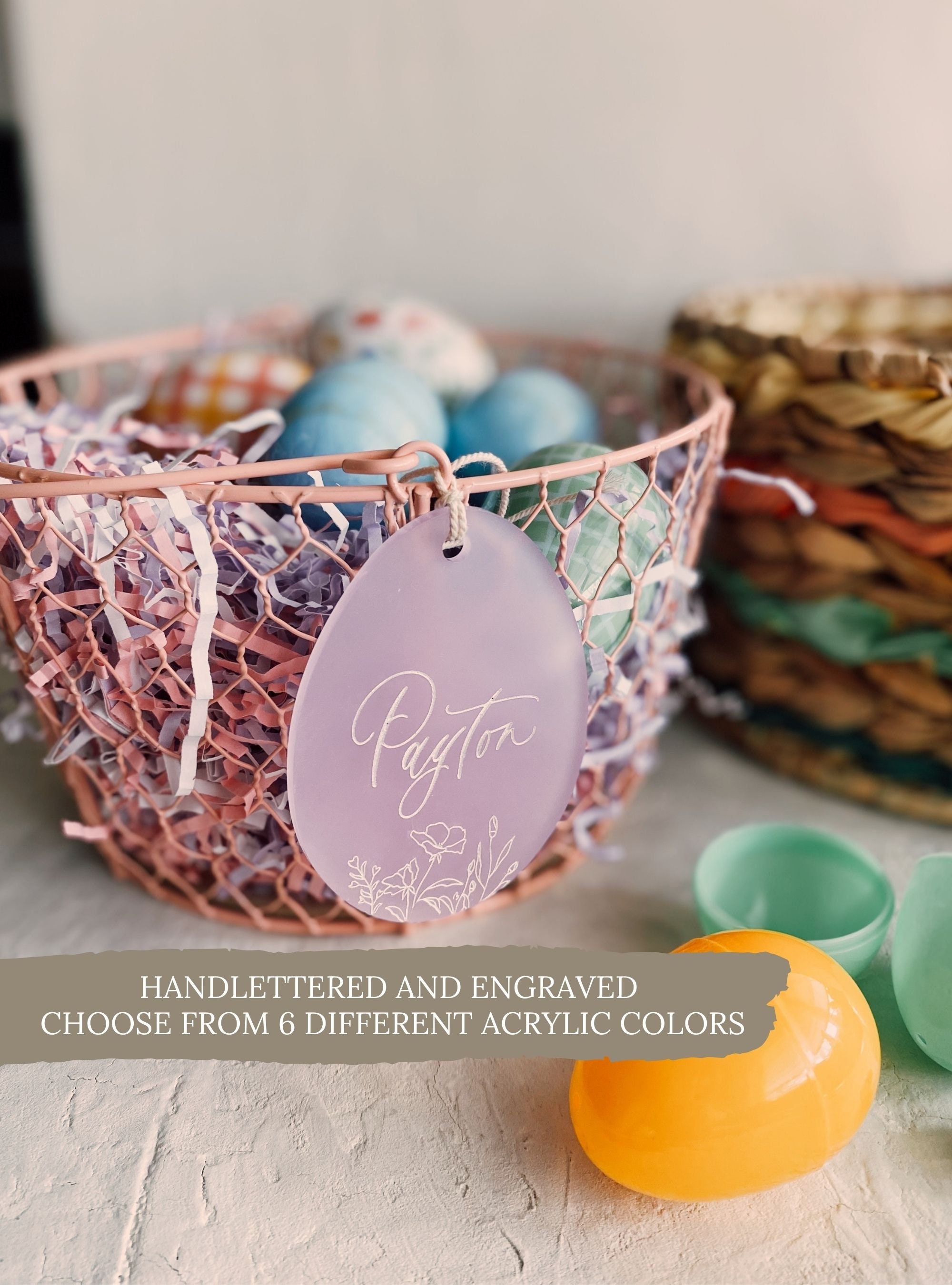 These Acrylic Tags Are a Pretty (and Easy) Way to Dress Up an Easter Basket