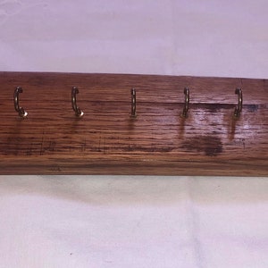 Key Holder--Bourbon/Wine Stave