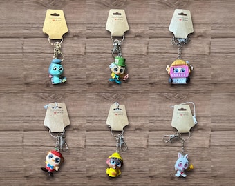 Adorable Recycle Repurposed Figure Recycle Adorable Toys Choose Figure Repurposed Toy Keychain Keychain Backpack Clip Bag Charm Alice