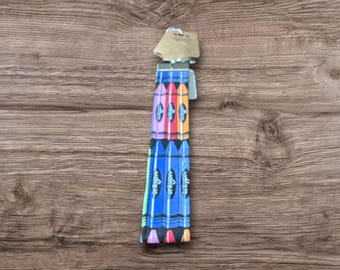Fabric Key Fob Wristlet Keychain Homemade Different Colors Allover Keyfob Wristlet Keychain