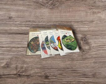 Single Car Coaster Absorbent Neoprene Cup Holder Coasters for Your Vehicle Drink Accessories Mix and Match You Choose
