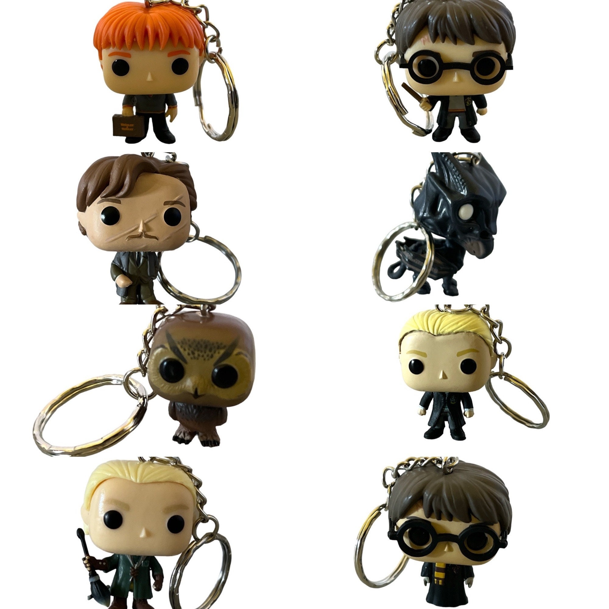 Other Characters AUTHENTIC Mini Funko Pop Harry Potter Themed Keychains or  Ornament Novelty Keychain Unique Keychain Fun Keychains 