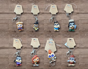 Adorable Recycle Repurposed Figure  Adorable Toys Choose Figure Repurposed Toy Keychain Backpack Clip Bag Charm Friends