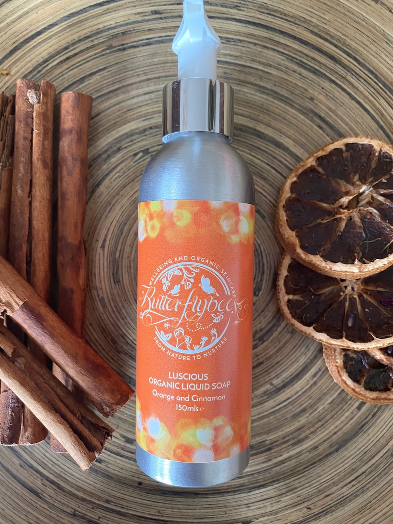 Liquid Soap Shower Gel Organic Vegan Natural Etsy