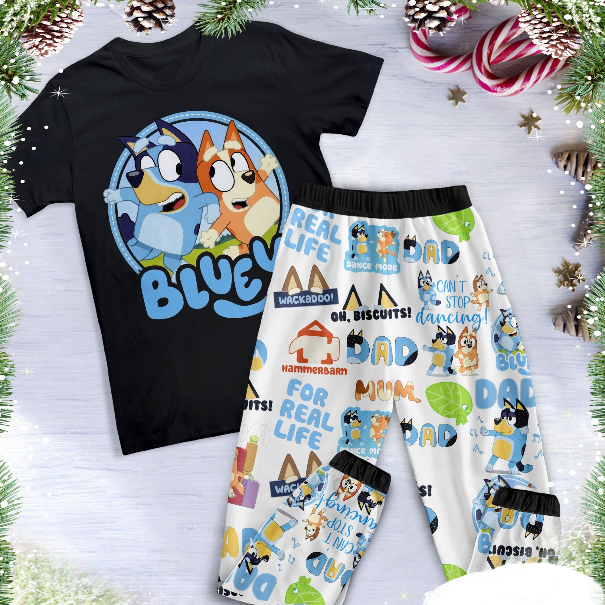 Pijama terciopelo Bluey – PIJAMAS M/L