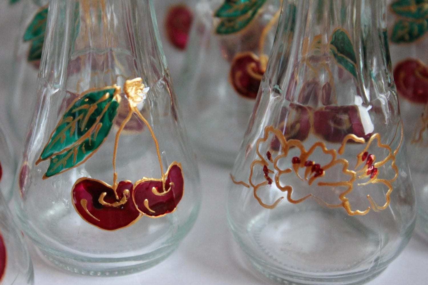 Wedding Favors Cherries Shot Glasses for Rakija and Other Etsy Australia