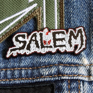 Salem Logo Enamel Pin - Creating Our Sins Era - Israeli Doom Metal Classic