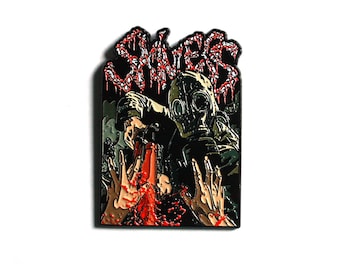 SKINLESS – “Trample the Weak, Hurdle the Dead” Official Enamel Pin