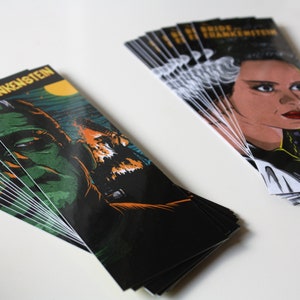 Frankenstein and Bride of Frankenstein Bookmark