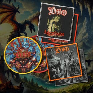 Dio - offizielle gewebte Aufnäher