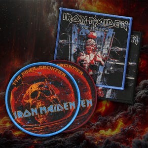Iron Maiden - Parches oficiales tejidos – Leyendas del Heavy Metal