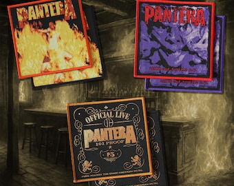 Pantera Band Woven Patches - Bring the Power Groove to Your Battle Jacket