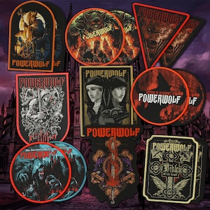Powerwolf - Official Woven Patches - Power Metal Icons for Your Battle Jacket