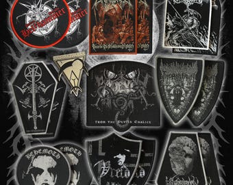 Official Black Metal Woven Patches – From First Wave to Symphonic Darkness