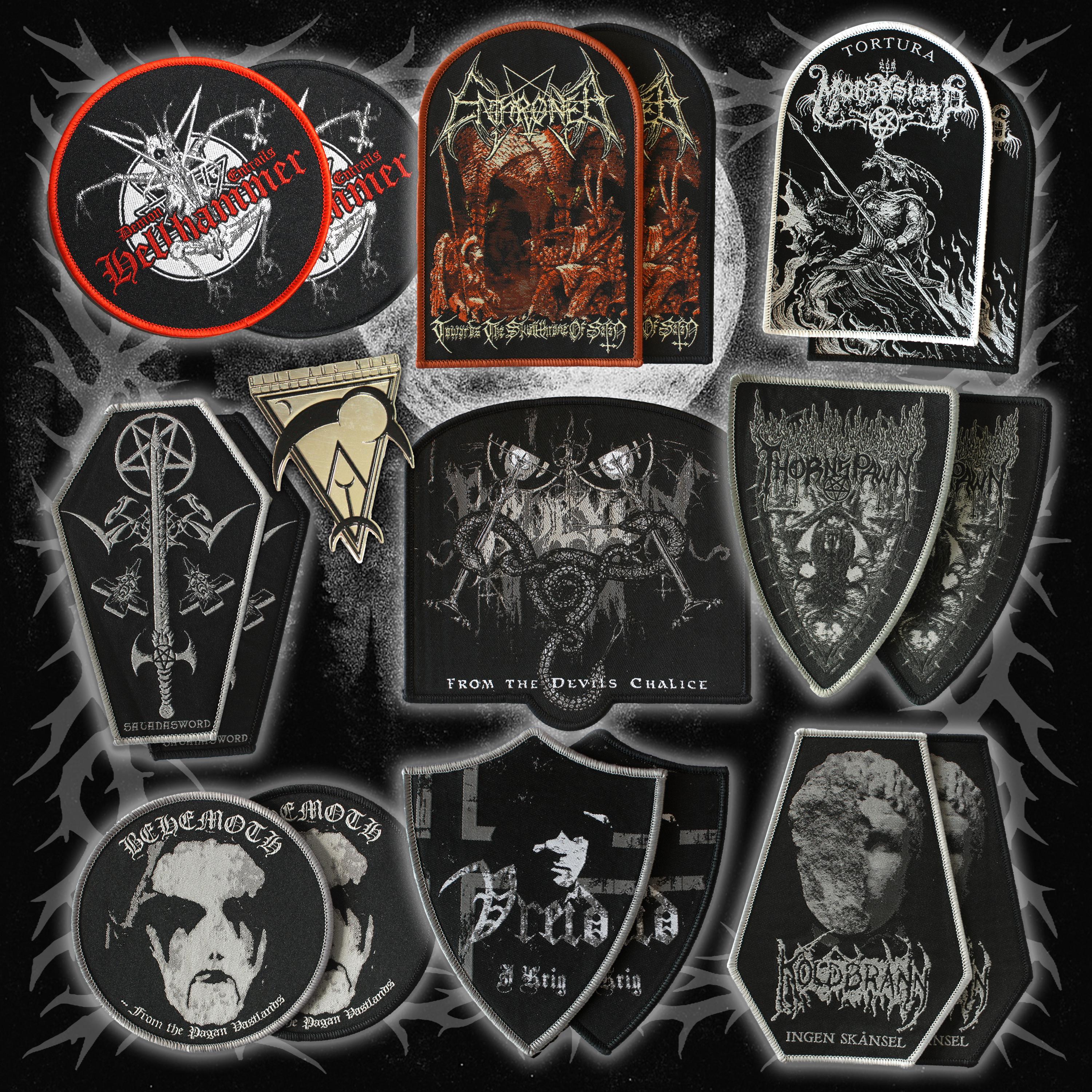 BULLET FOR MY VALENTINE EAGLE 10CM X 7CM SEW ON WOVEN PATCH