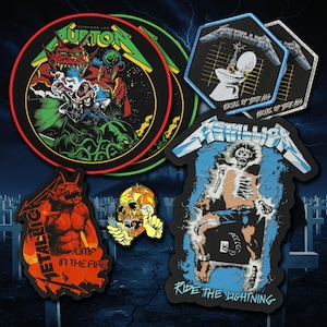 Metallica - Official Woven Patches - Thrash Metal Legends on Your Vest