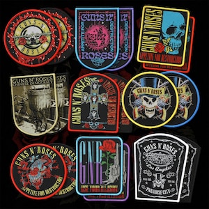 Guns N’ Roses Official Woven Patches - Welcome to the Jungle