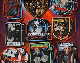 Scorpions Virgin Killer Woven Patch Limited Edition Only 60