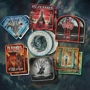 In Flames - Official Woven Patches - Swedish Melodic Death Metal Legends
