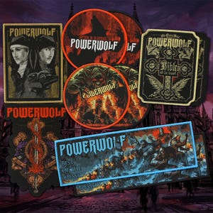 Powerwolf - Official Woven Patches - Power Metal Icons for Your Battle Jacket