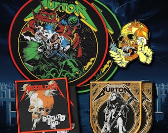 Metallica - Official Woven Patches - Thrash Metal Legends on Your Vest