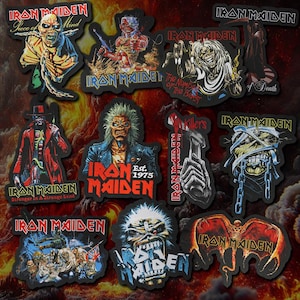 Iron Maiden アルバムジャケ マグネットホルダー Iron Maiden アルバムジャケ マグネットホルダー