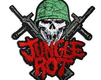 Jungle Rot - Official Oversized Embroidered Patch - Old School Death Metal for your Battle jacket